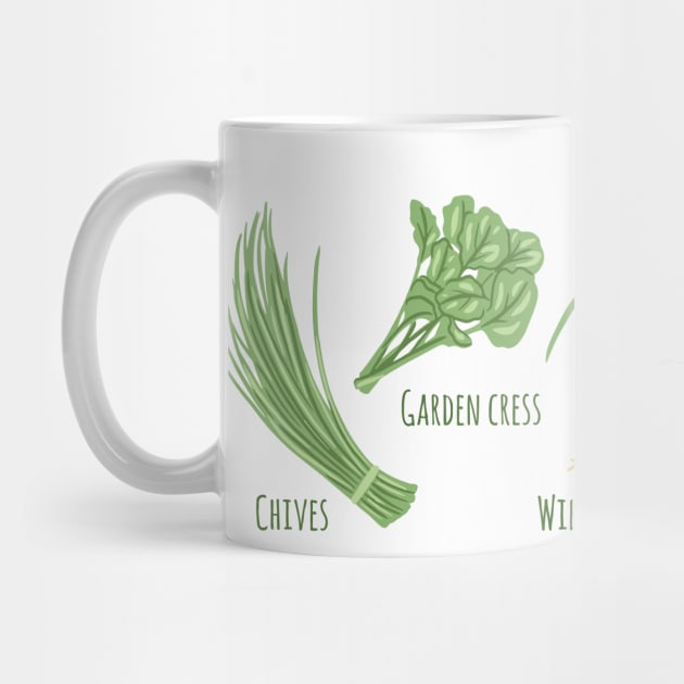 Kitchen Herbs by LAPublicTees